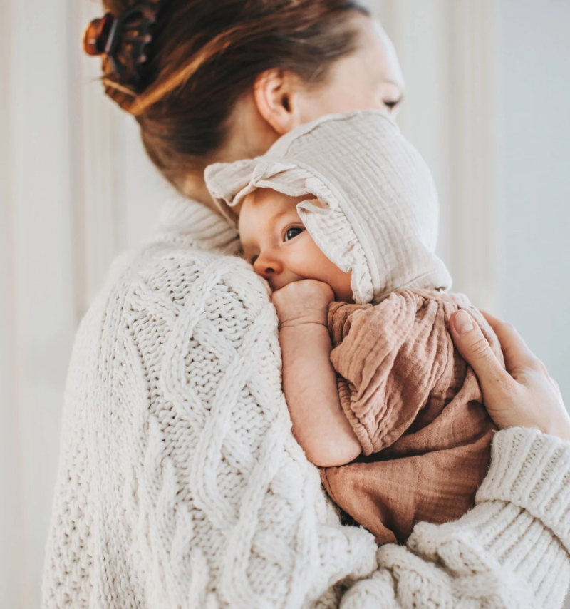 Snuggle Bunny + Vera Bonnet 0-6 mån, Oat