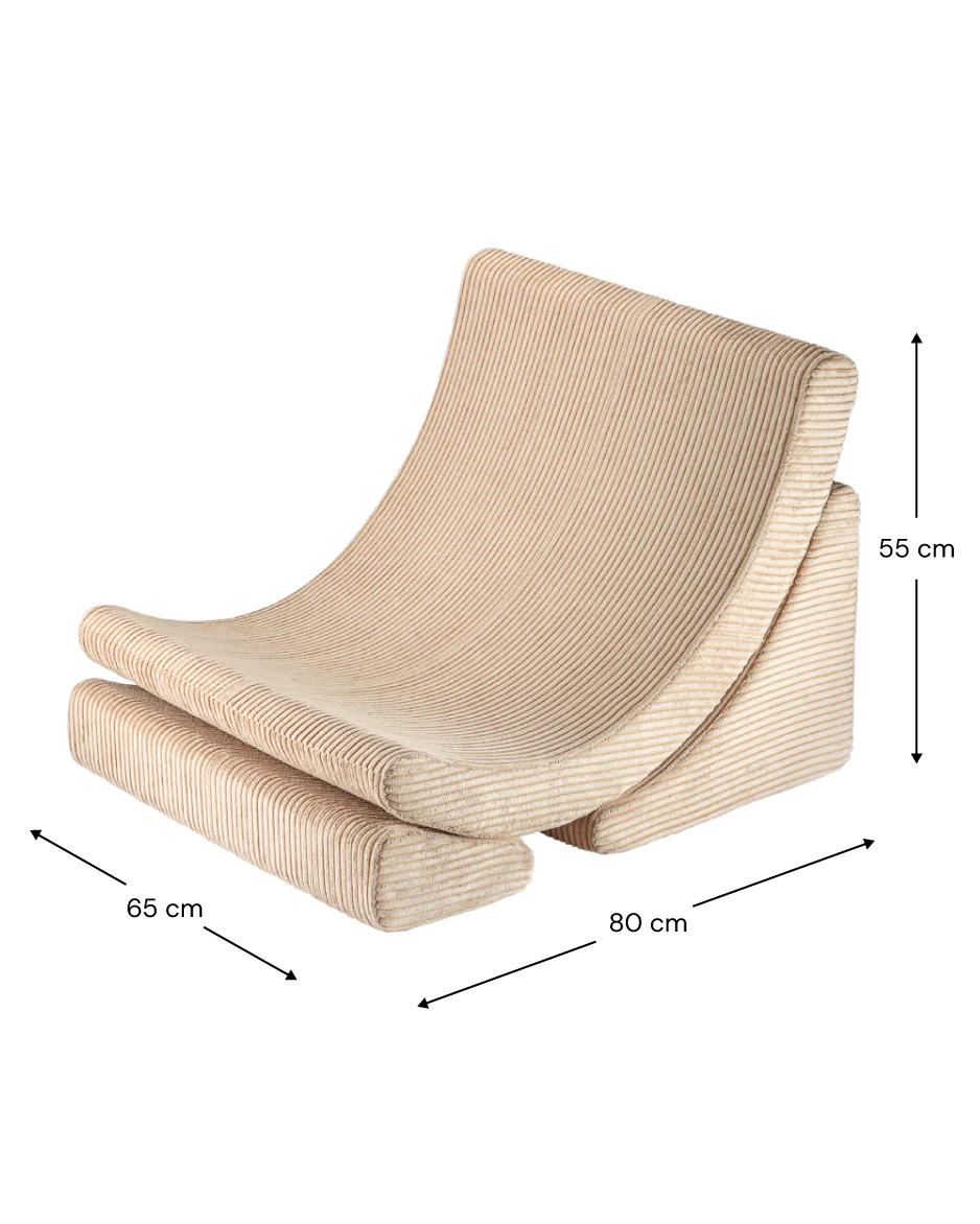 Moon Chair, Brown Sugar