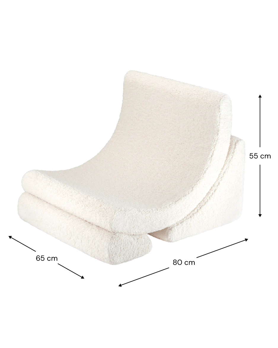 Moon Chair, Cream White