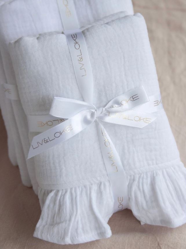 Baby blanket, White
