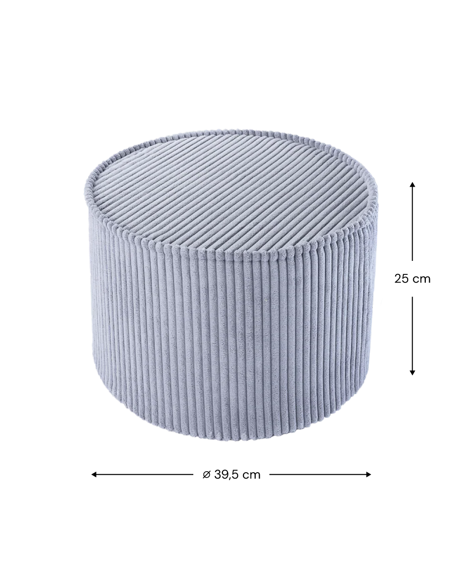 Pouffe, Blueberry Blue