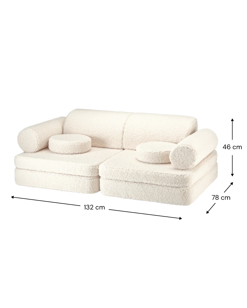 Settee, Cream White