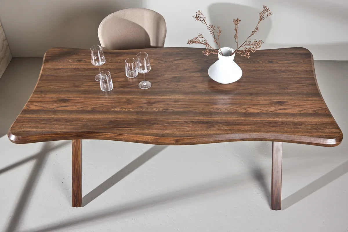 FIONA | Rektangulärt Matbord 180 x 90 | Walnut