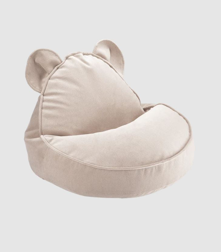 Bear Beanbag, Dusty Beige