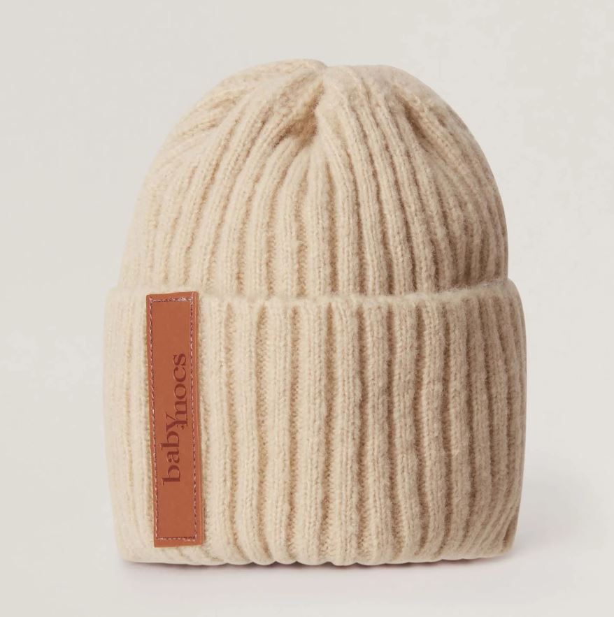 Mössa, Beige - BabyMocs
