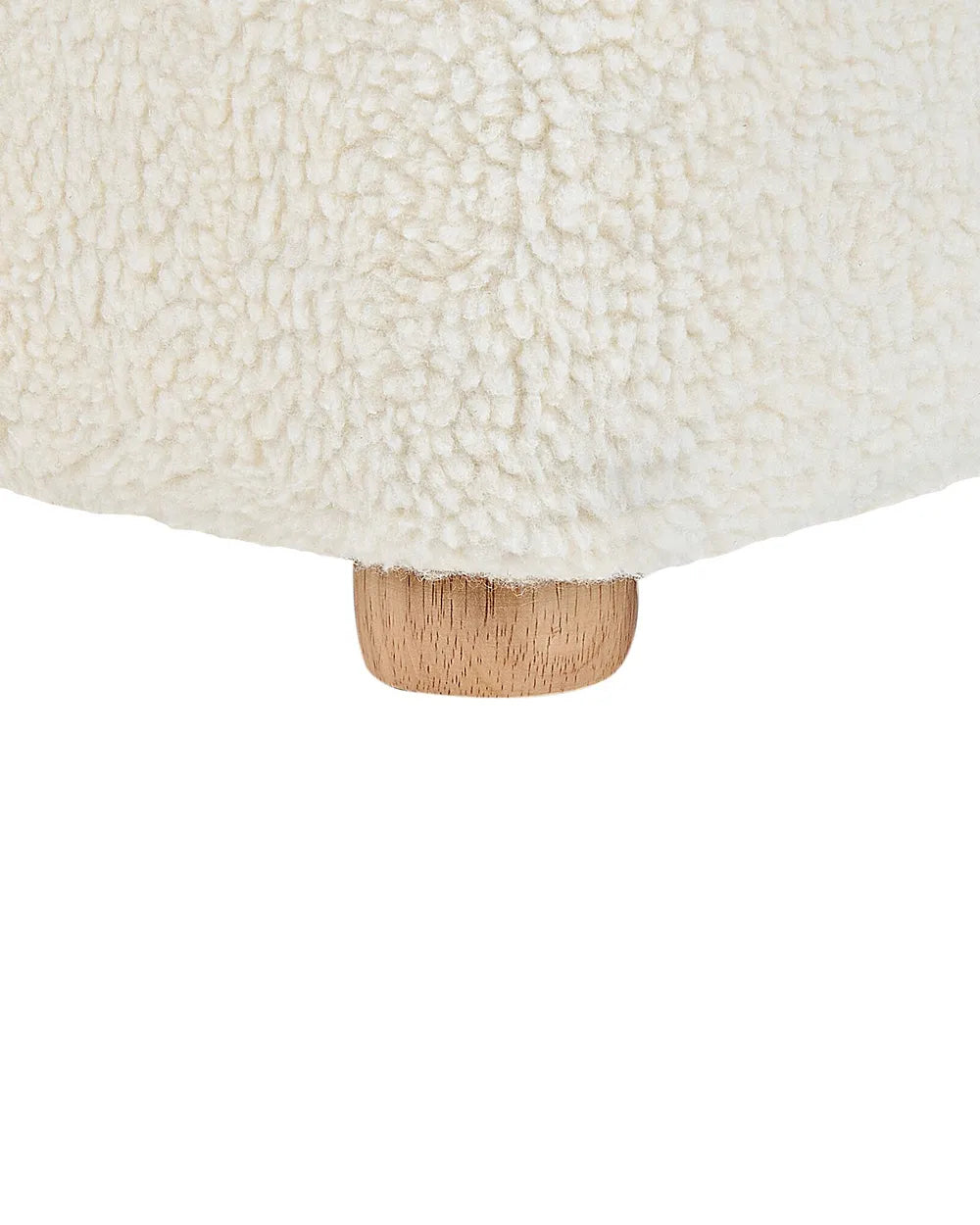 Barnfåtölj Enhörning LULEA Bouclé, Off-White