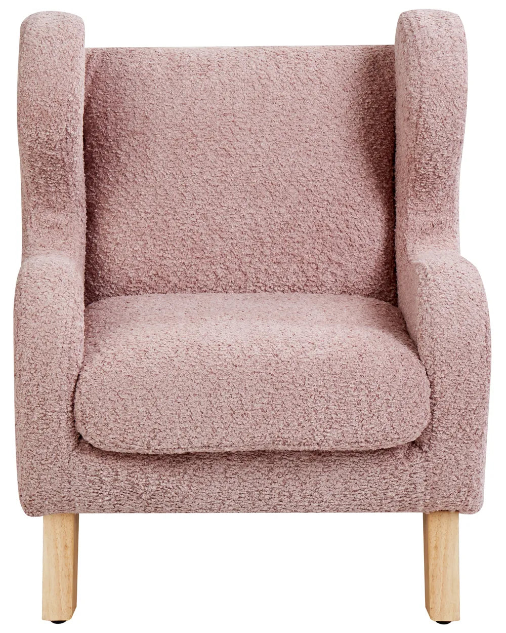 Barnfåtölj FARUM Bouclé, Rosa
