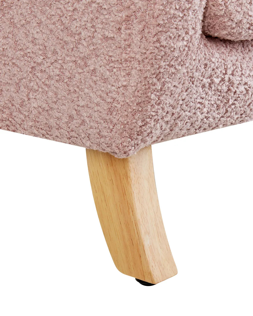 Barnfåtölj FARUM Bouclé, Rosa