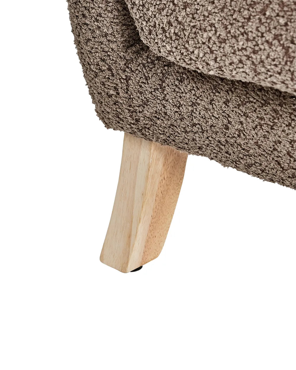 Barnfåtölj FARUM Bouclé, Brun