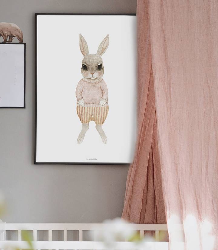 Poster - Maja the rabbit