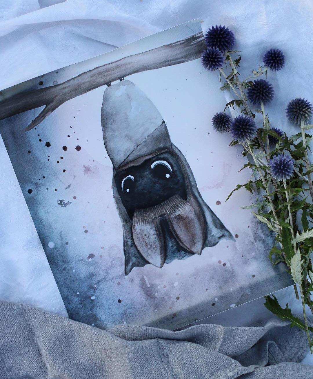 Poster "Fladdermusen Bella" - Fashionell