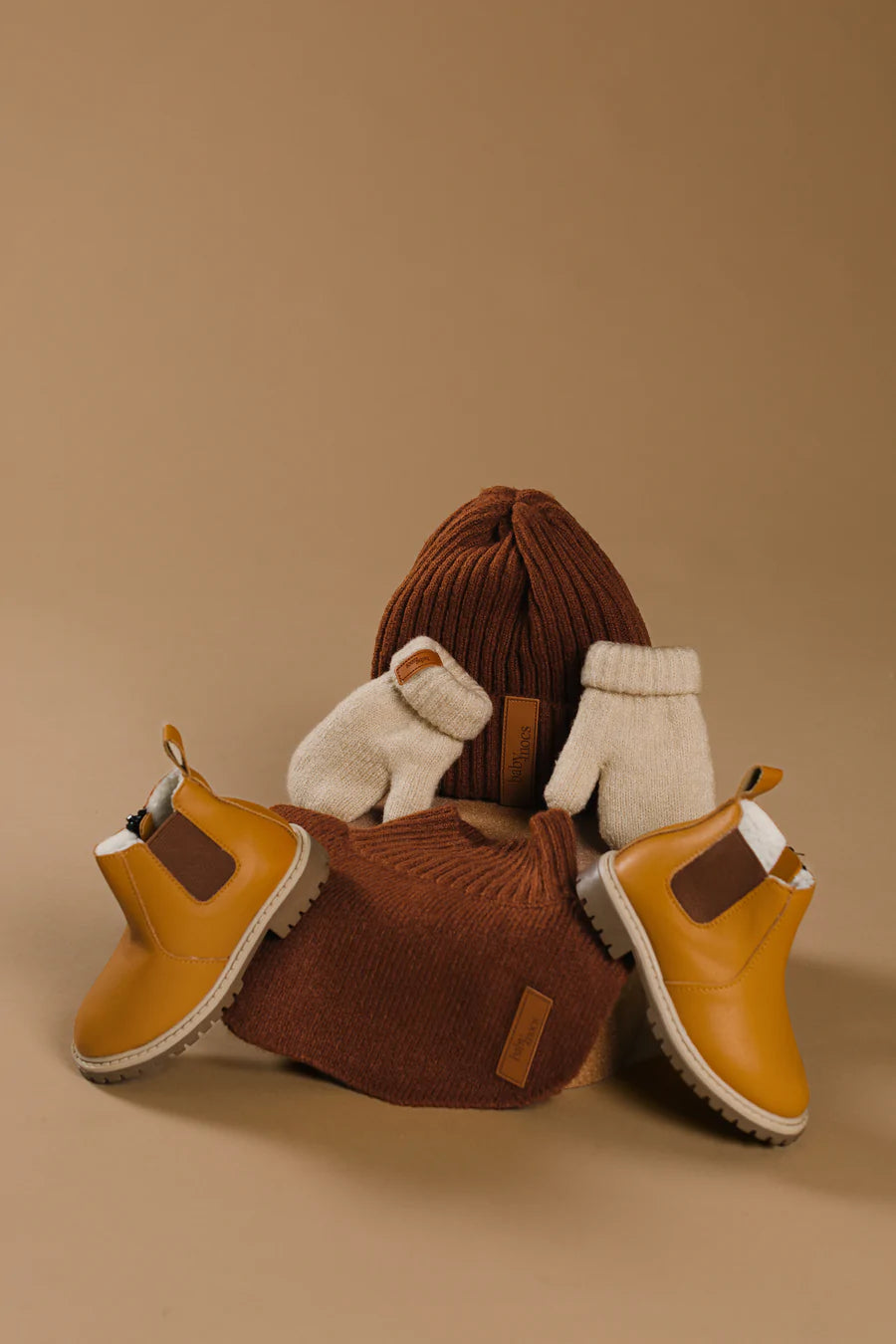 Little Explorer Boots, Mustard