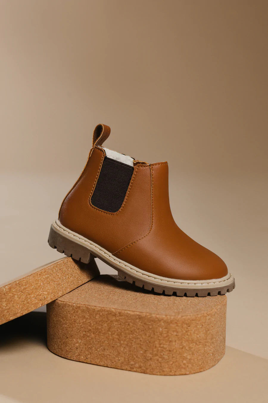 Little Explorer Boots, Cognac