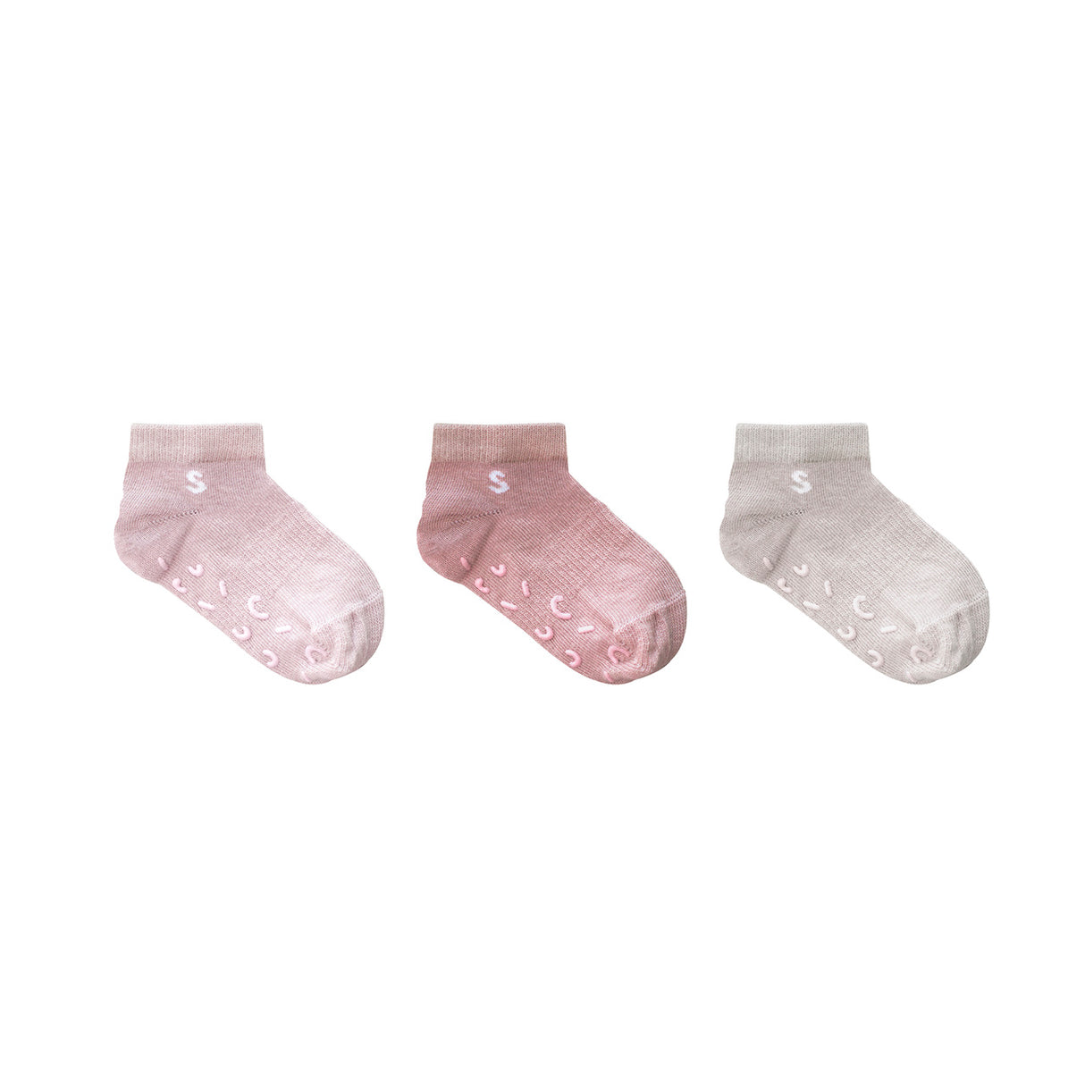 3-pack Sneaker Socks Cay Cay, strl 25/27 (Anti-Slip)
