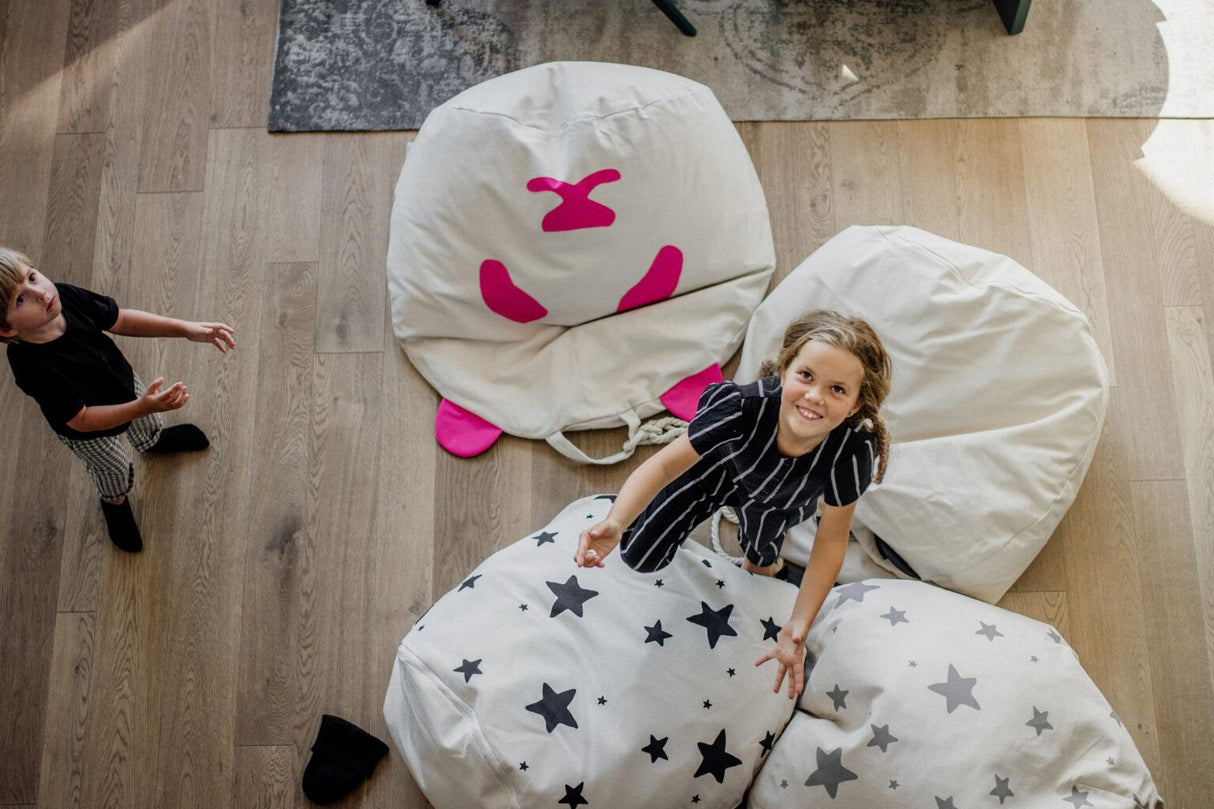Saccosäck, Panda Orginal Rosa