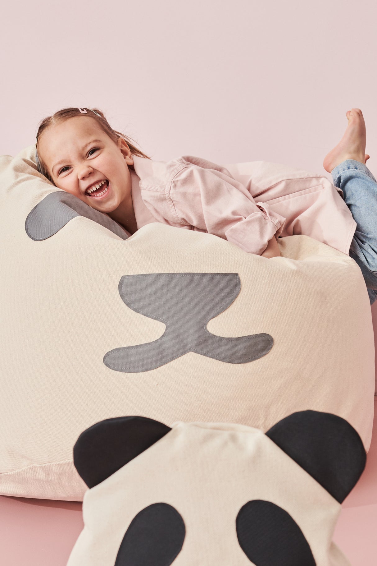 Saccosäck, Panda Orginal Grå