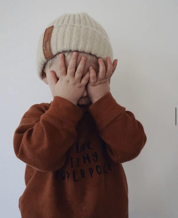 Mössa, Beige - BabyMocs