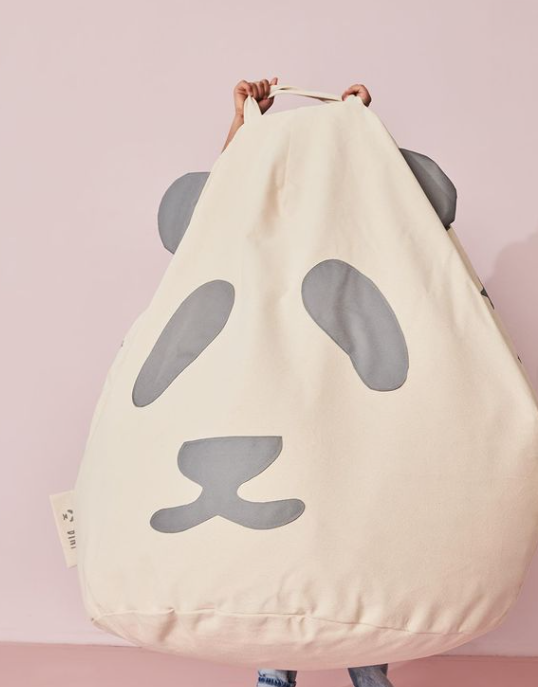 Saccosäck, Panda Orginal Grå