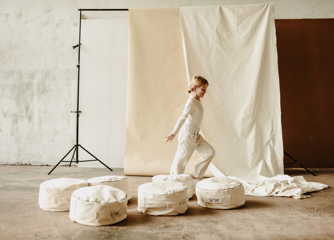 Sittpuff Mini, svart