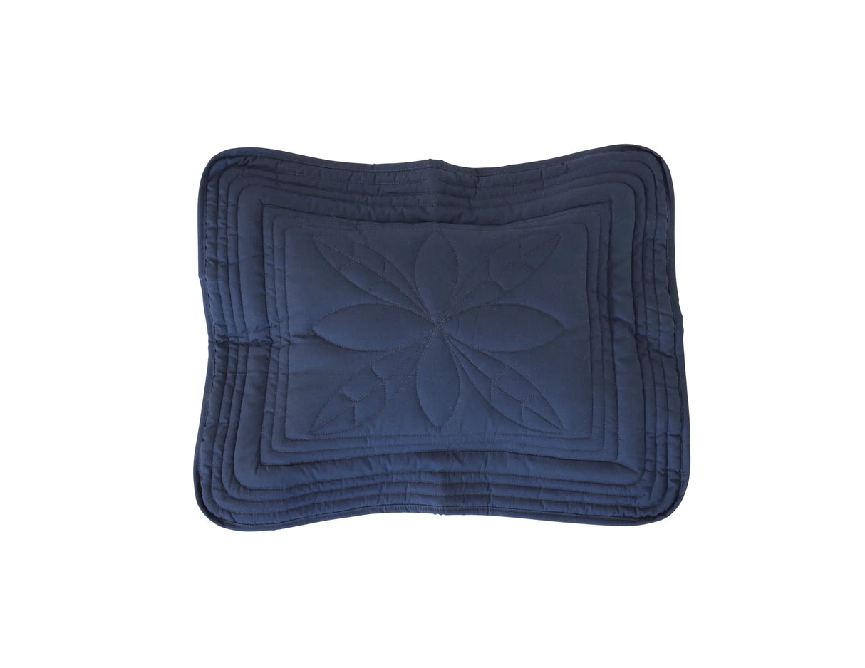 Överkast och kuddfodral Baby, Navy