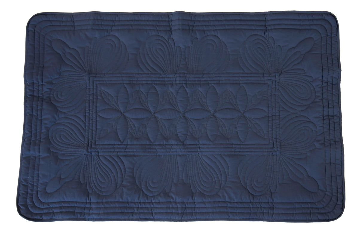 Överkast och kuddfodral Baby, Navy