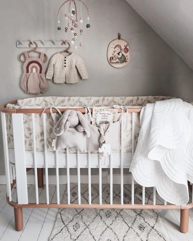 Överkast och kuddfodral Baby, Mist