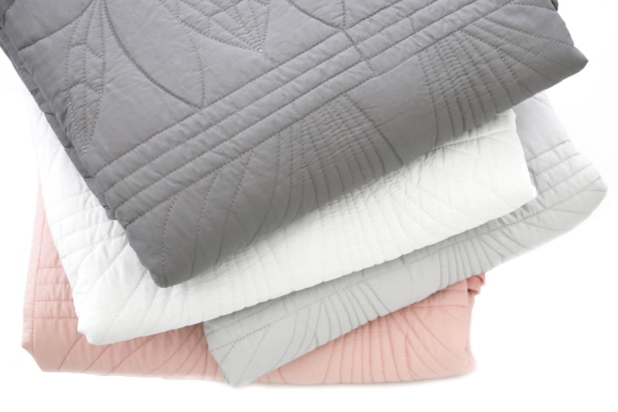 Överkast och kuddfodral Junior, Enkelsäng, Shell Pink