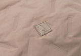 Åkpåse buggy/stroller Embossed Milky Coffee