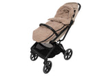 Åkpåse buggy/stroller Embossed Milky Coffee