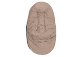 Åkpåse Babyskydd 0+ 3/5 punkts Embossed Milky Coffee