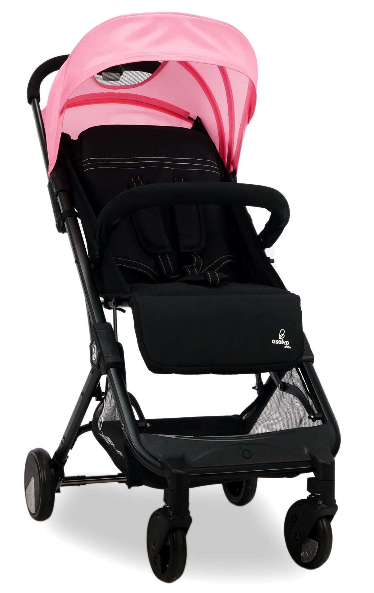Stroller Flight Travel+, Black/Pink