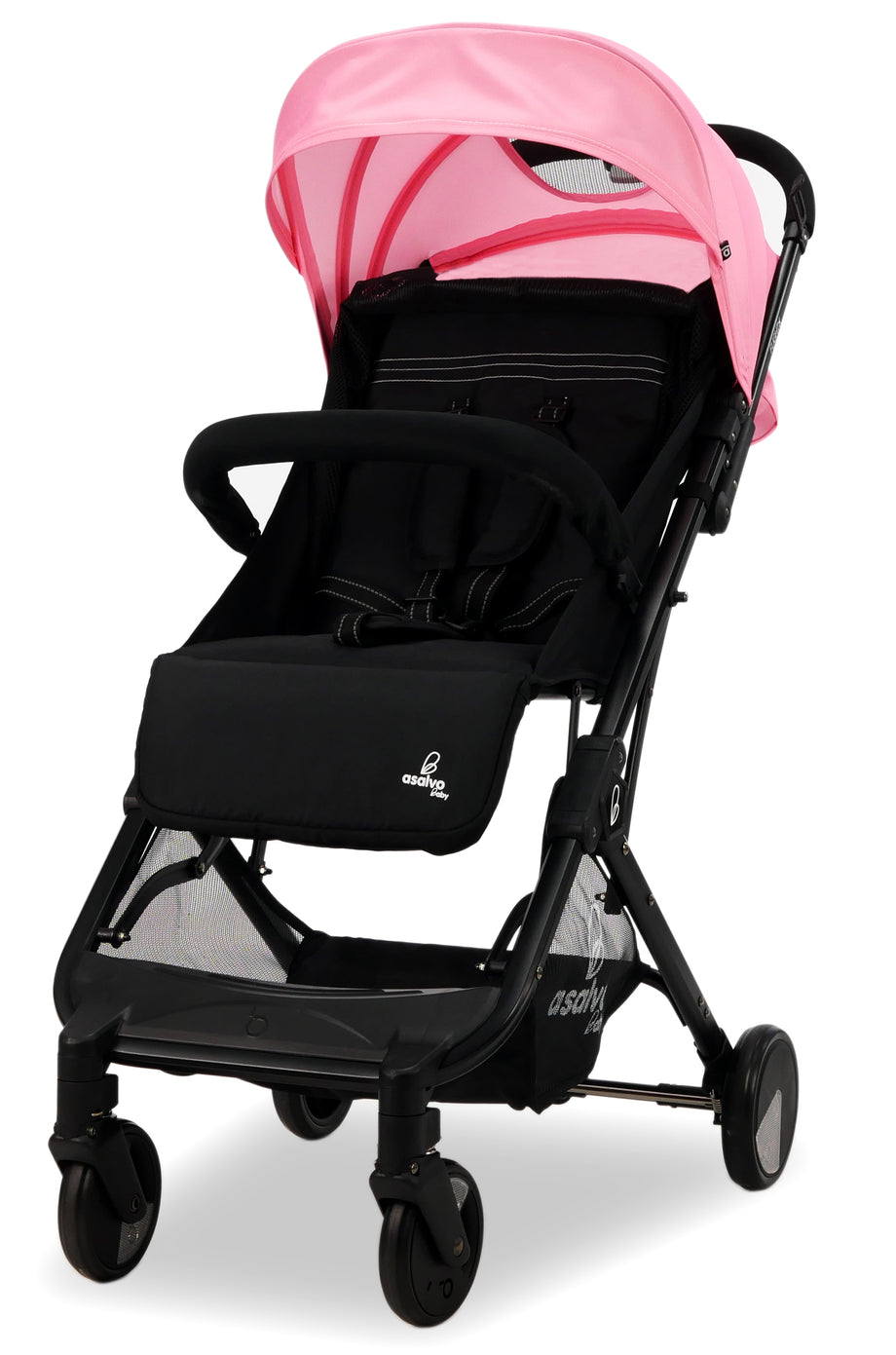 Stroller Flight Travel+, Black/Pink – Kids Decor