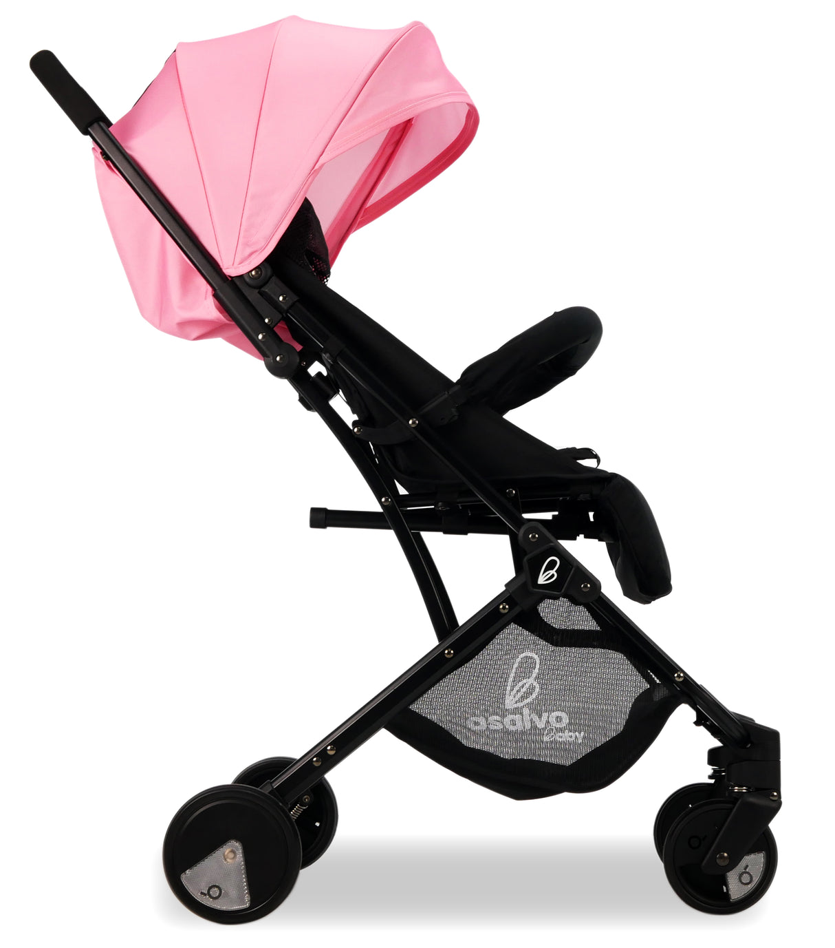 Stroller Flight Travel+, Black/Pink