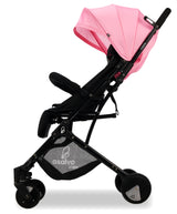 Stroller Flight Travel+, Black/Pink