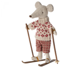 Skid- och skidstavar, Mamma/Pappa mus