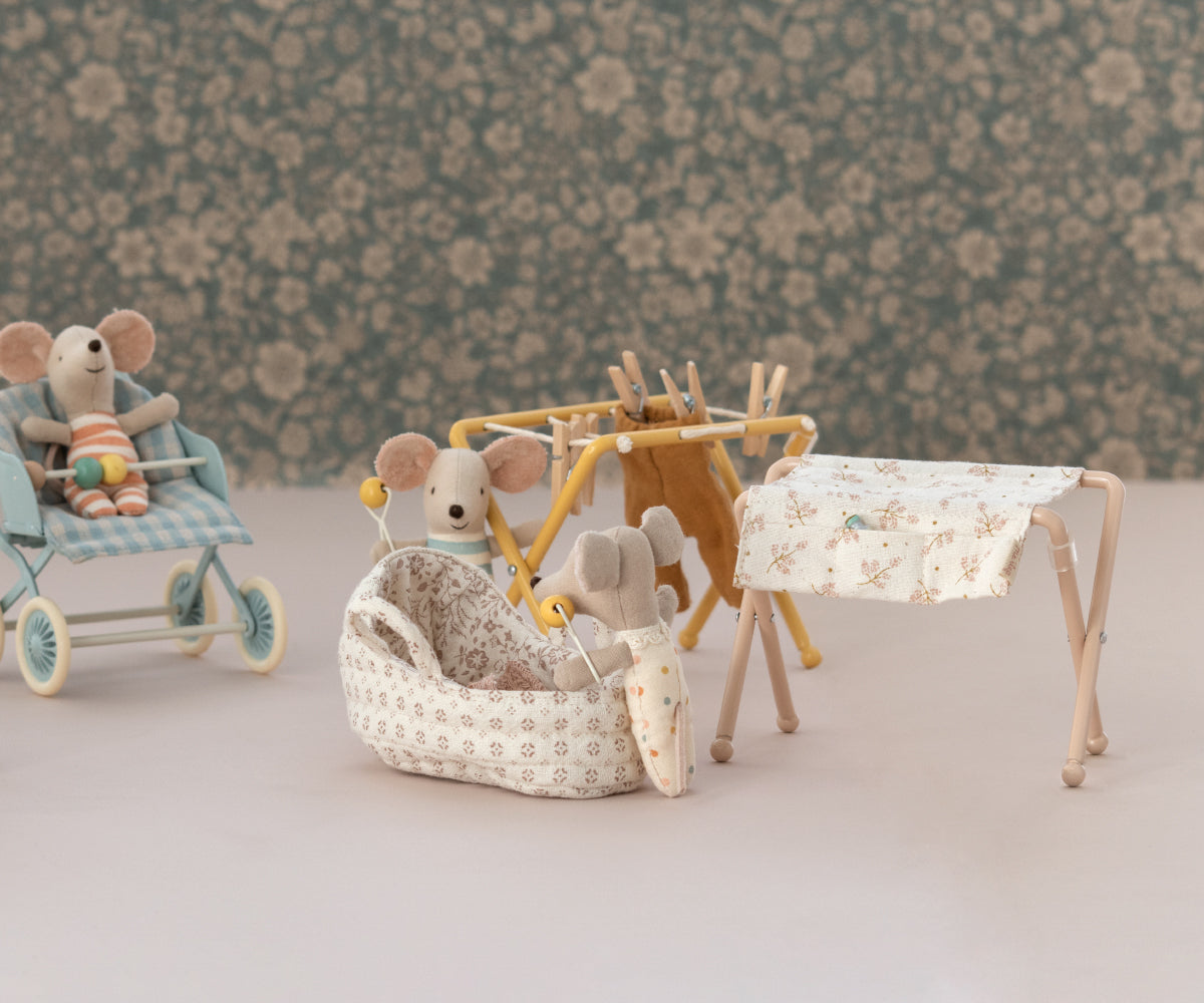 Triplets, Baby mice in matchbox