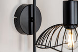 Elsa Vägglampa, Svart