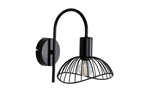 Elsa Vägglampa, Svart