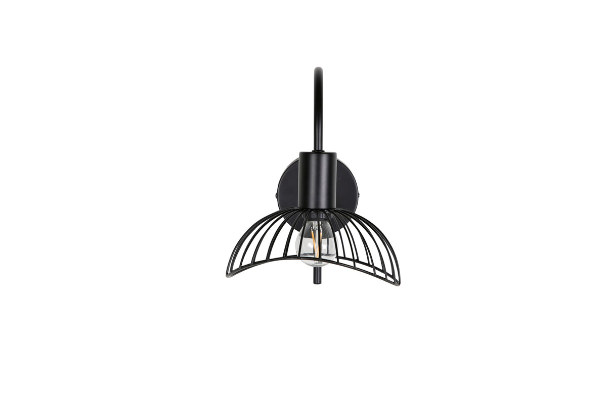 Elsa Vägglampa, Svart