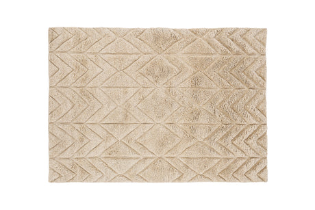 Zoe Ullmatta rektangulär, Beige