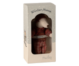 Winter mouse with ski set, Big sister - Rose