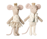 Royal twin mice, Little sister and brother in matchbox
