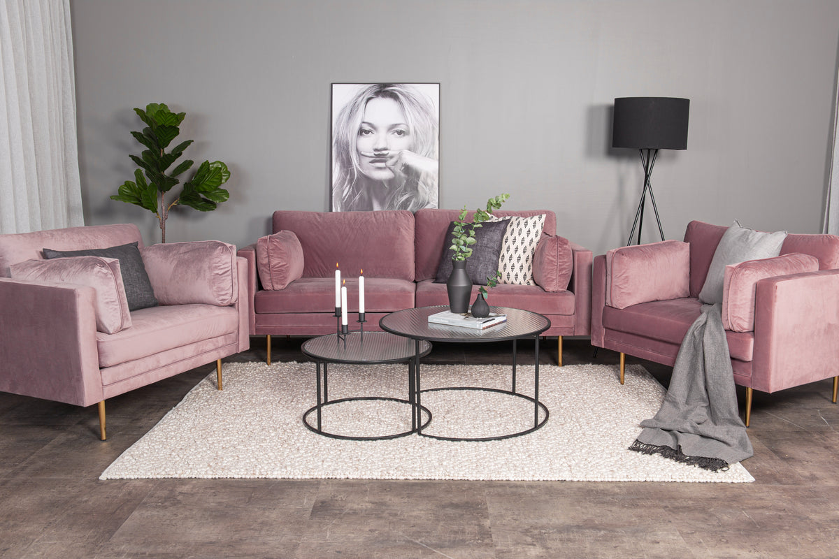 Boom 3-sits soffor Rosa