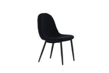 POLAR Barnstolar, svart 2-pack
