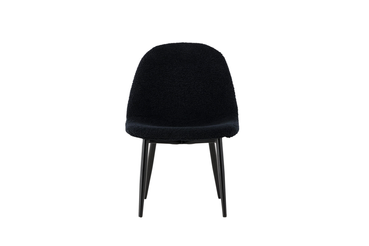 POLAR Barnstolar, svart 2-pack