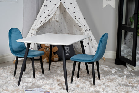 POLAR Barnstolar, blå 2-pack