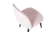 VELVET Barnstolar, rosa 2-pack