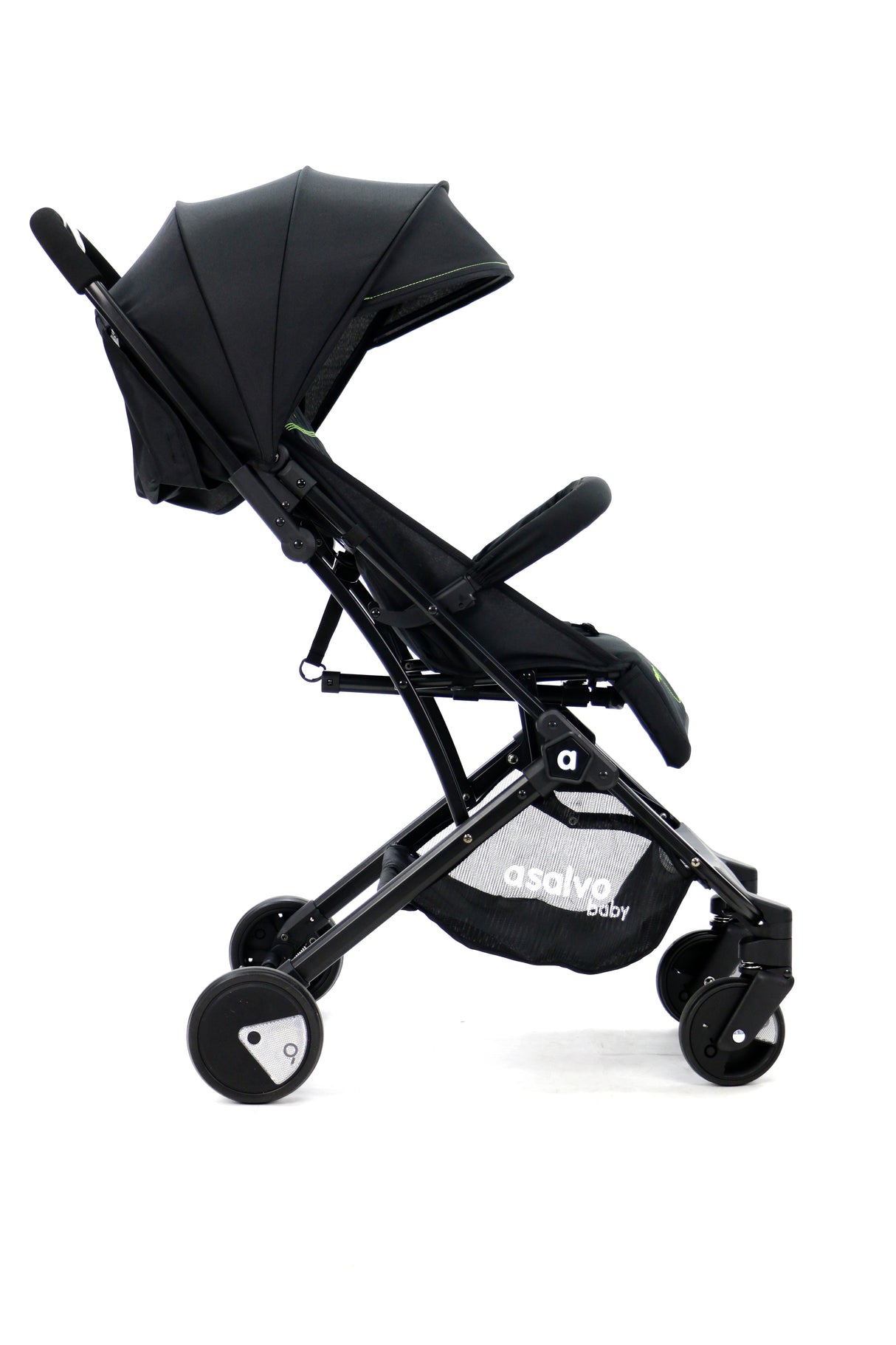 Pushchair Flight Travel+, Black/Green