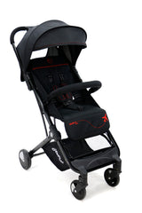 Pushchair Flight Travel+, Black/Red