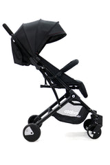 Pushchair Flight Travel+, Black/Red
